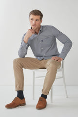 NEXT Easy Iron Button Down Oxford Shirt - Smgarment's