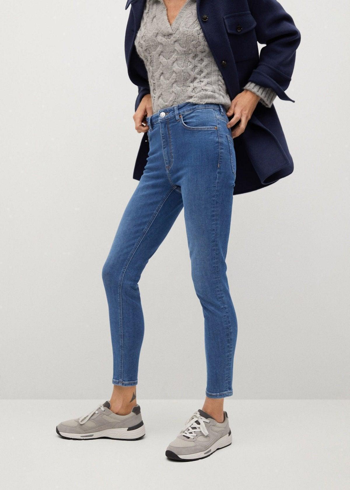 NOA High - Waist Skinny Jeans - SMgarment's