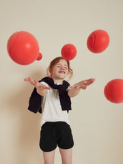 NXT GIRLS Black Jersey Shorts - Smgarment's