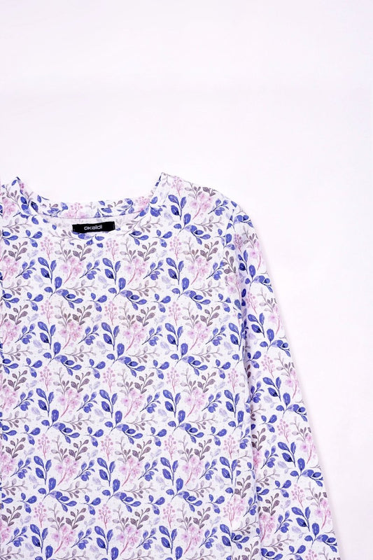 OKAIDI GIRLS FLORAL T - SHIRT - Smgarment's