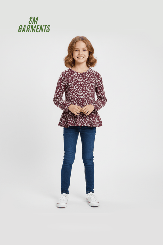 OKAIDI GIRLS GRAPHC PRINT SWEATSHIRT - Smgarment's