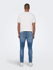 ONLY AND SONS ONSWEFT Mid waist Regular Fit Jeans - Smgarment's