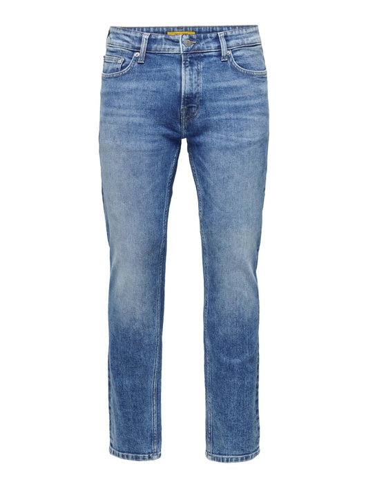 ONLY AND SONS ONSWEFT Mid waist Regular Fit Jeans - Smgarment's