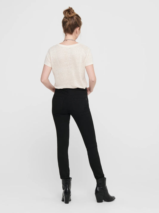 ONLY FOREVER High waist Skinny Fit Jeans - Smgarment's