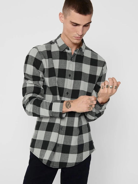 ONLY & SONS GUDMUND SHIRT LONG SLEEVES - SMgarment's