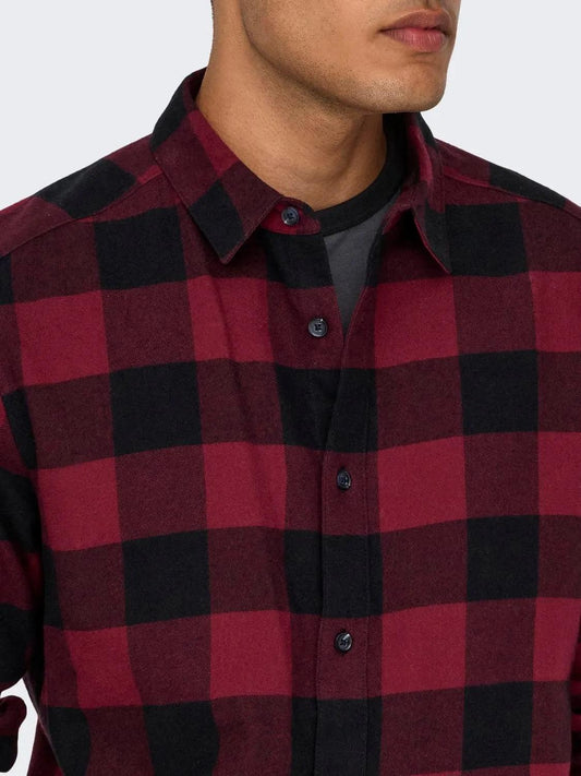 ONLY & SONS GUDMUND SHIRT LONG SLEEVES - SMgarment's