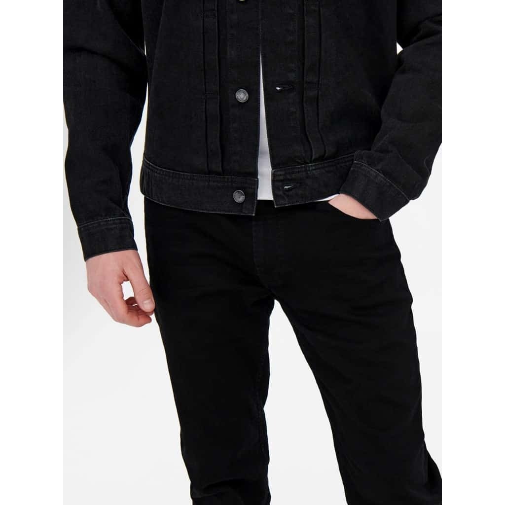 Only & Sons Men's Weft Black Jeans - Smgarment's