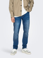 ONLY & SONS ONSLOOM Mid Rise Slim Fit Jeans - Smgarment's