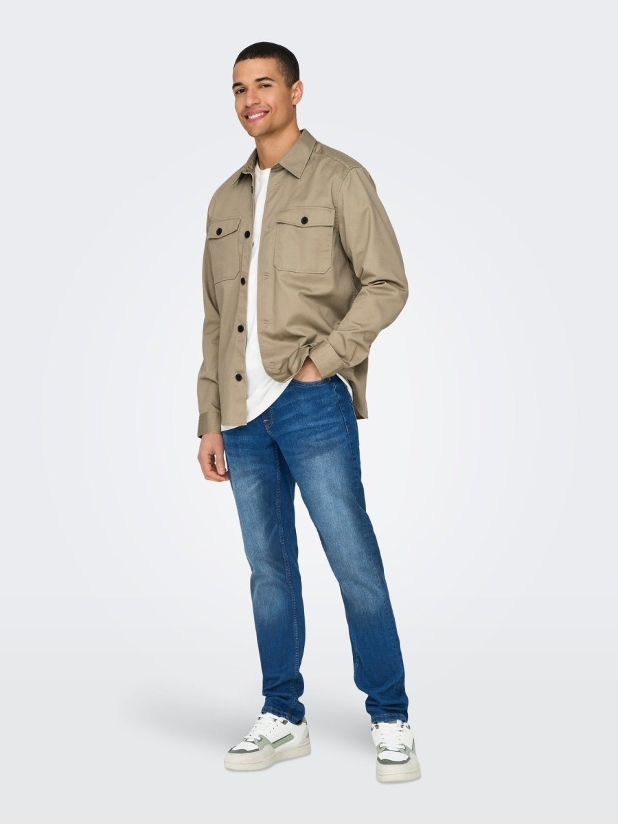 ONLY & SONS ONSLOOM Mid Rise Slim Fit Jeans - Smgarment's