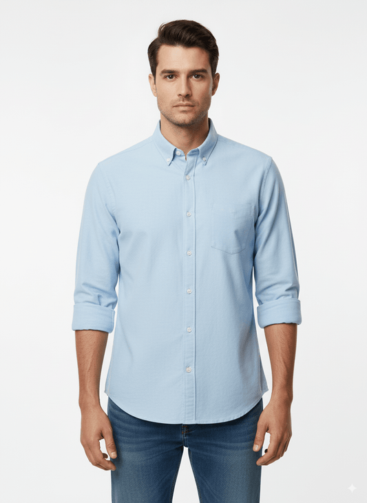 ONLY & SONS PLAIN SLIM FIT MENS SHIRT - Smgarment's