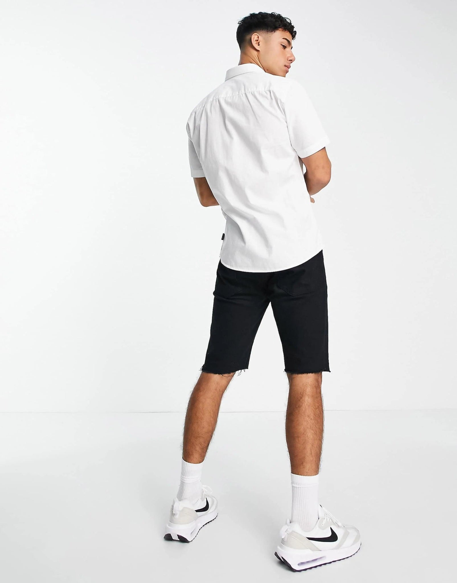 ONLY & SONS SHORT SLEEVES STRETCH COTTON SHIRT - SMgarment's