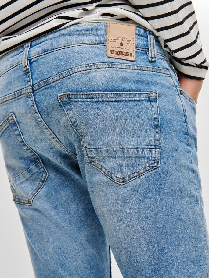 ONLY & SONS WASHED SLIM FIT JEANS - SMgarment's