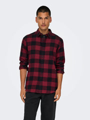 Only & Sons ONSGUDMUND Men Check Shirt