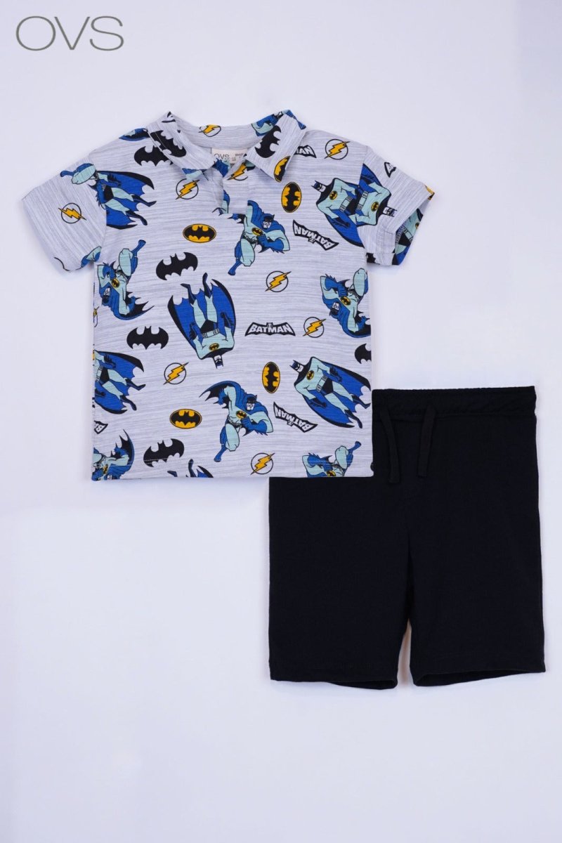 OVS Cotton jogging set with Batman All over print - Smgarment's