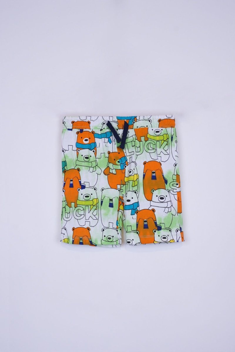 OVS Cotton jogging set with Bear All over&nbsp; print - Smgarment's