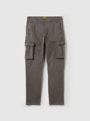 OVS Stretch Cotton Twill Cargo Trousers - SMgarment's