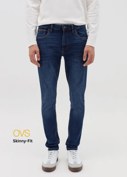 OVS Super - Skinny - Fit Jeans With Fading - Smgarment's