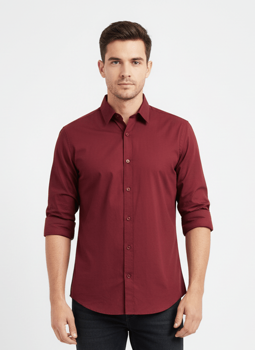 PIER ONE MENS PLAIN SHIRT - Smgarment's