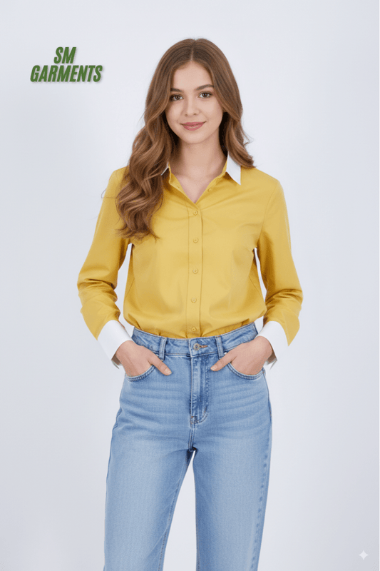PLAIN WOMENS SHIRT - Smgarment's