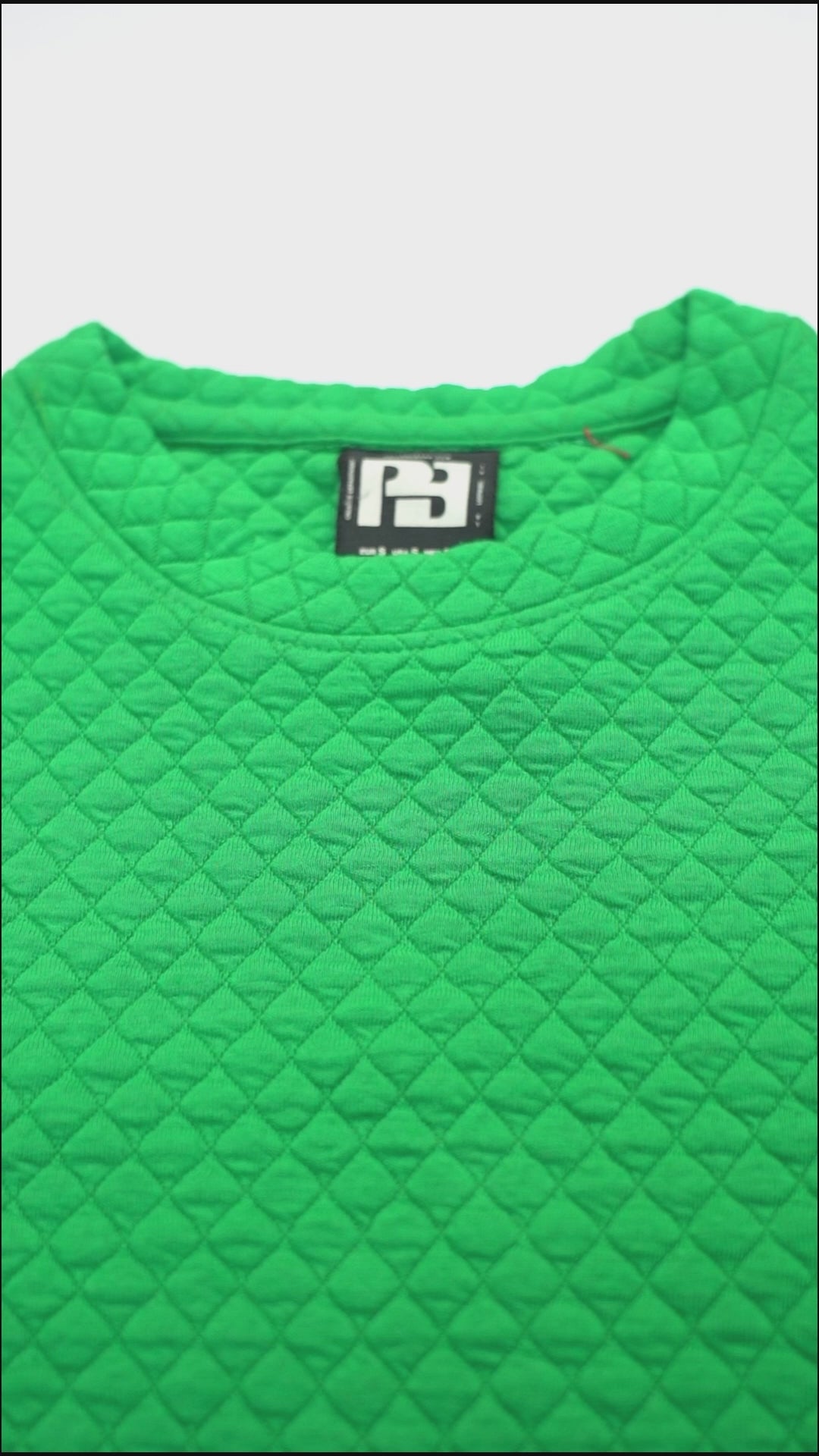 PB Mens Textured CrewNeck Sweatshirt