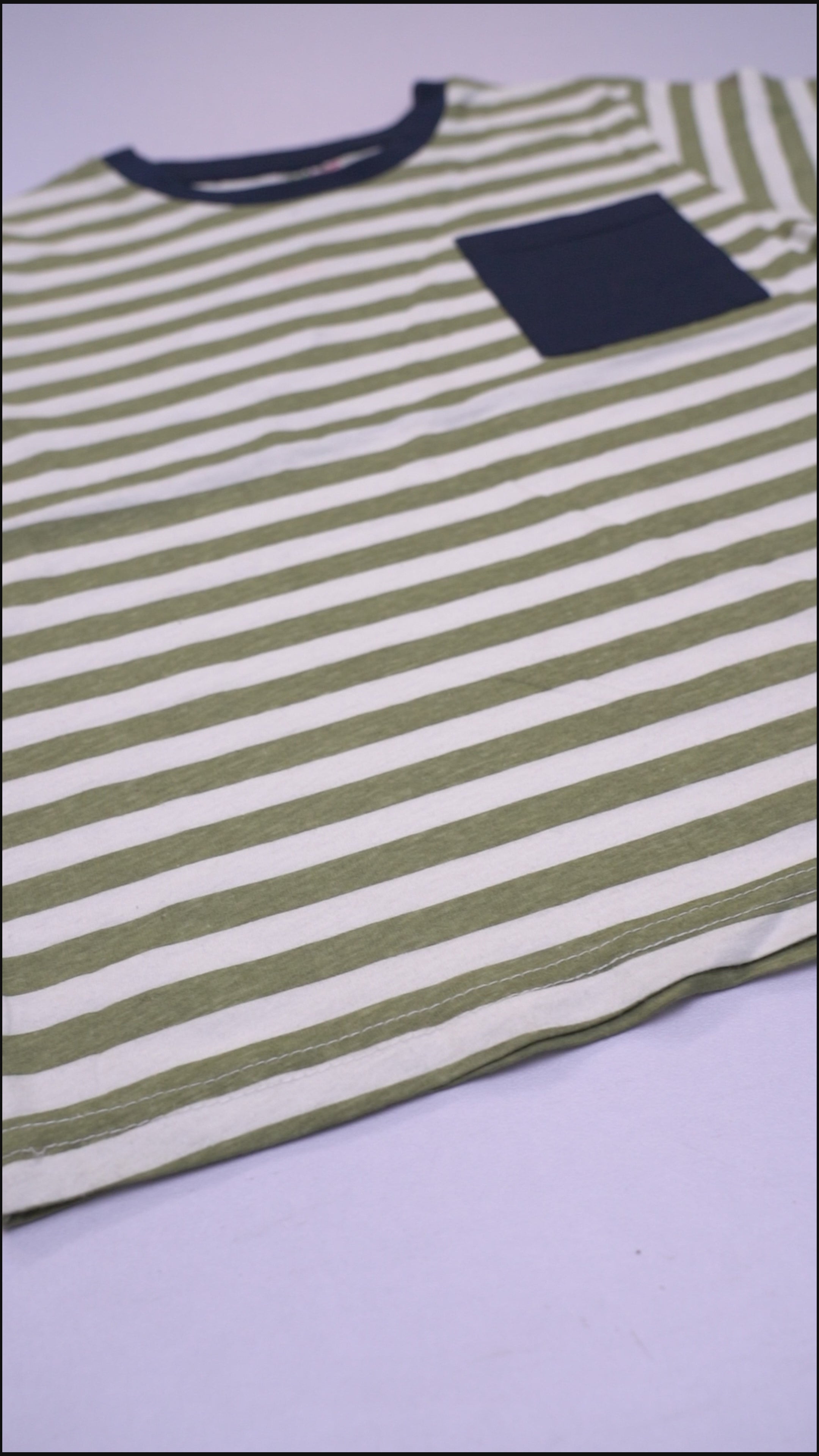 PRENATAL Boys Striped With Pocket T-shirt