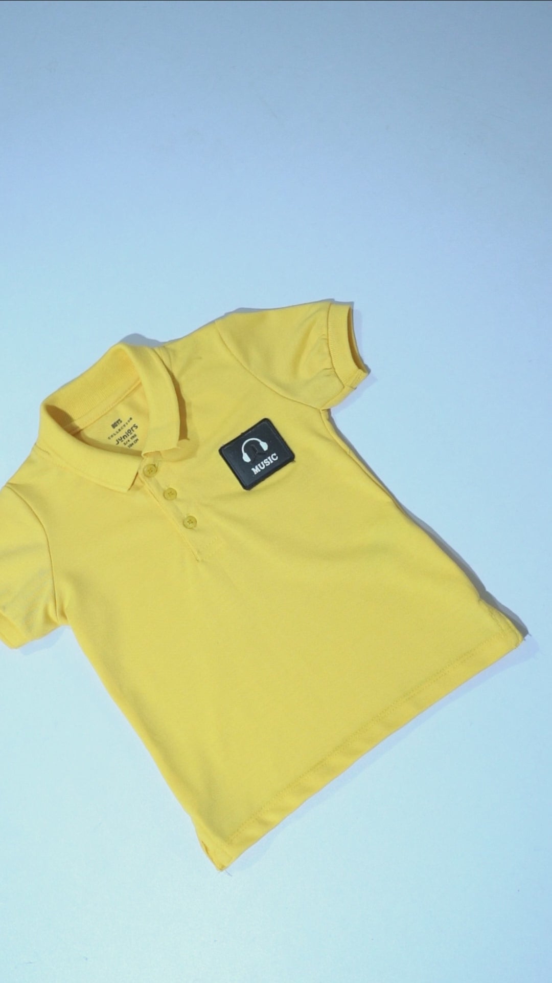 JUNIOR Boys Badge Polo Shirt