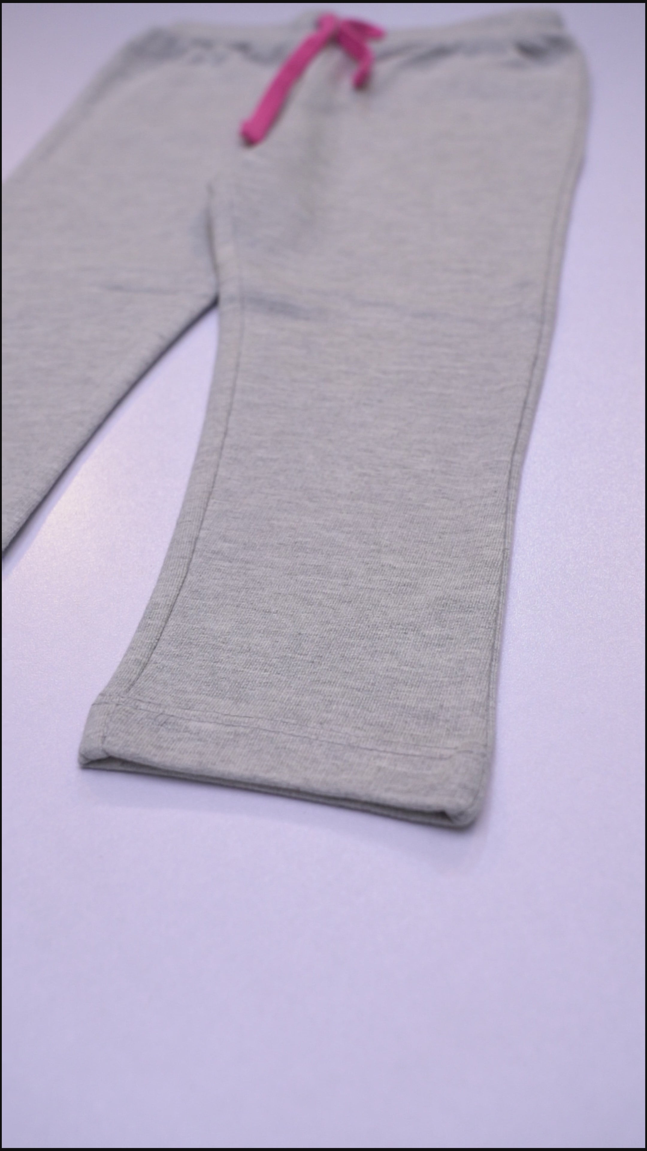 MAWI COLLECTION Girls Grey Basic Trouser