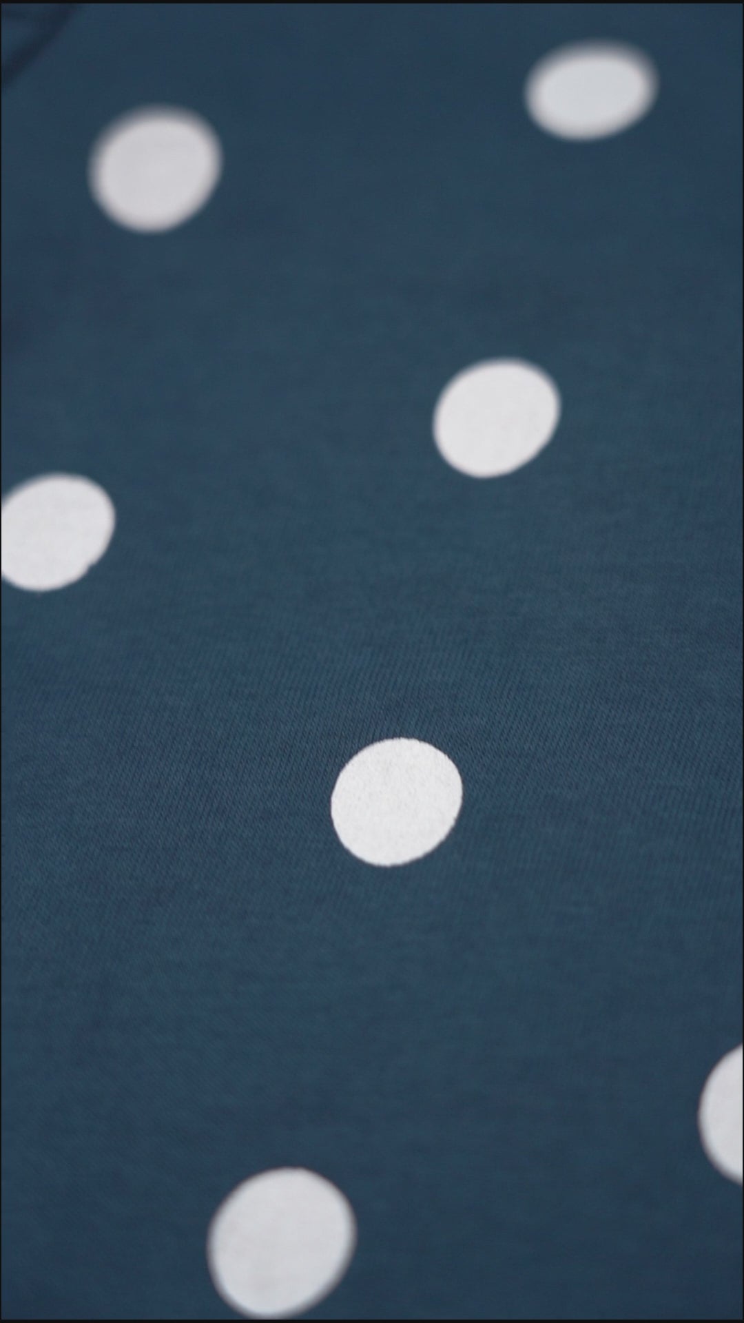 TEX BABY NAVY/WHITE POLKA DOT LONG SLEEVES TEE