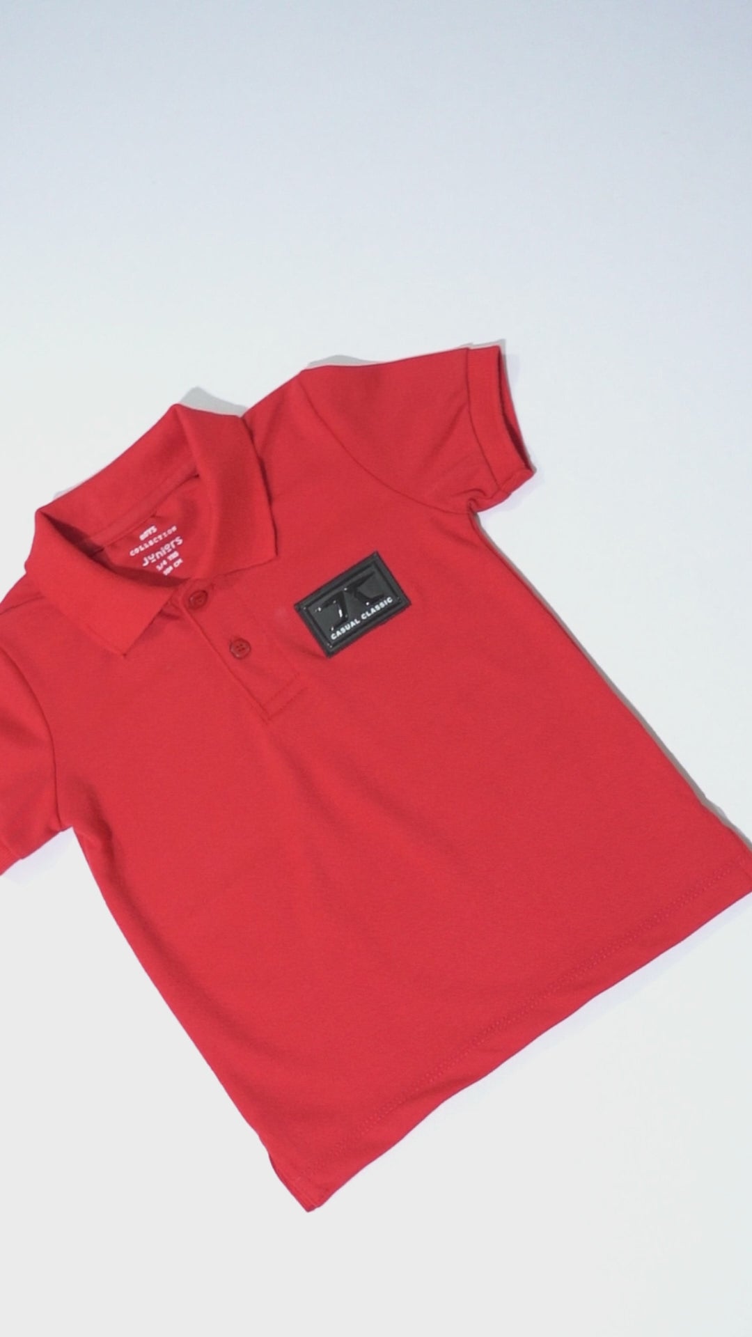 JUNIOR Boys Badge Polo Shirt