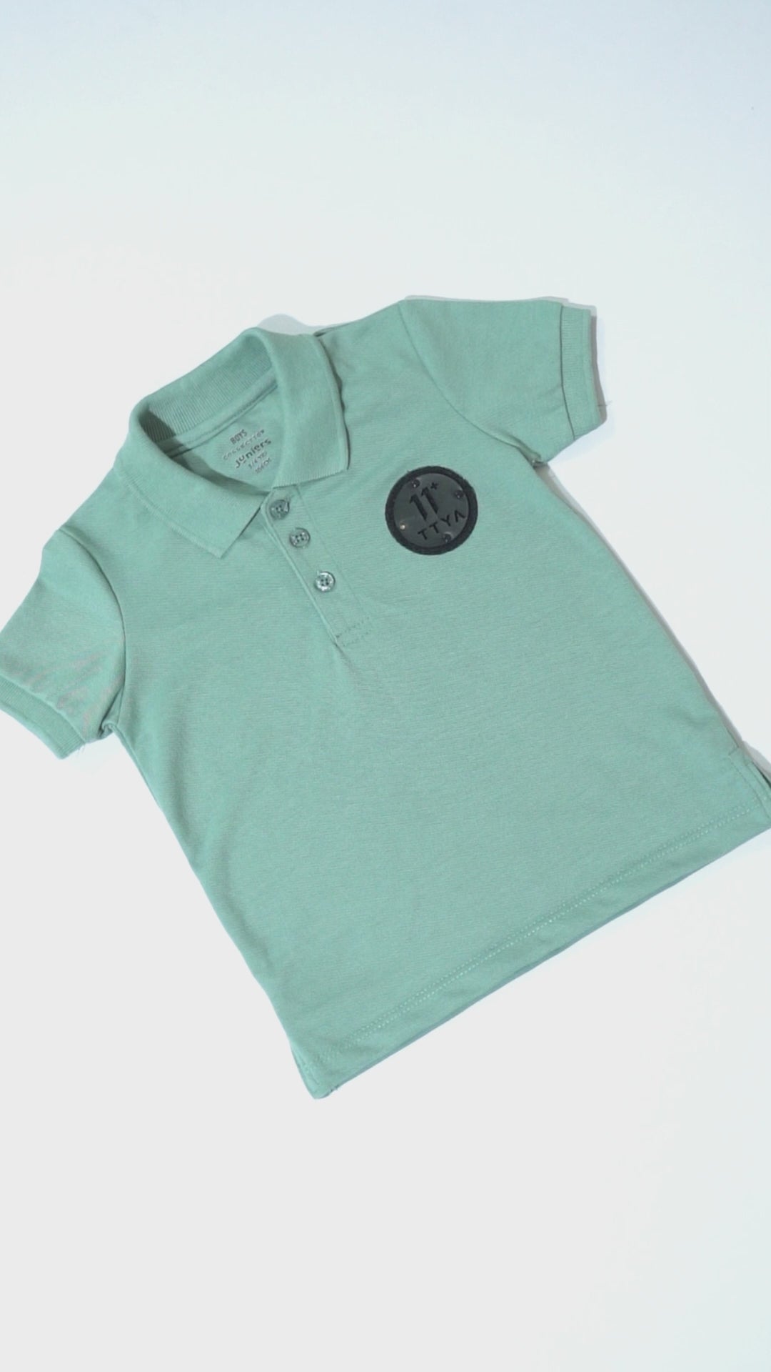 JUNIOR Boys Badge Polo Shirt