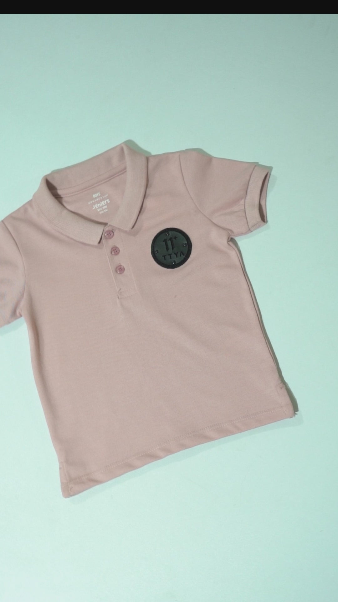 JUNIOR Boys Badge Polo Shirt