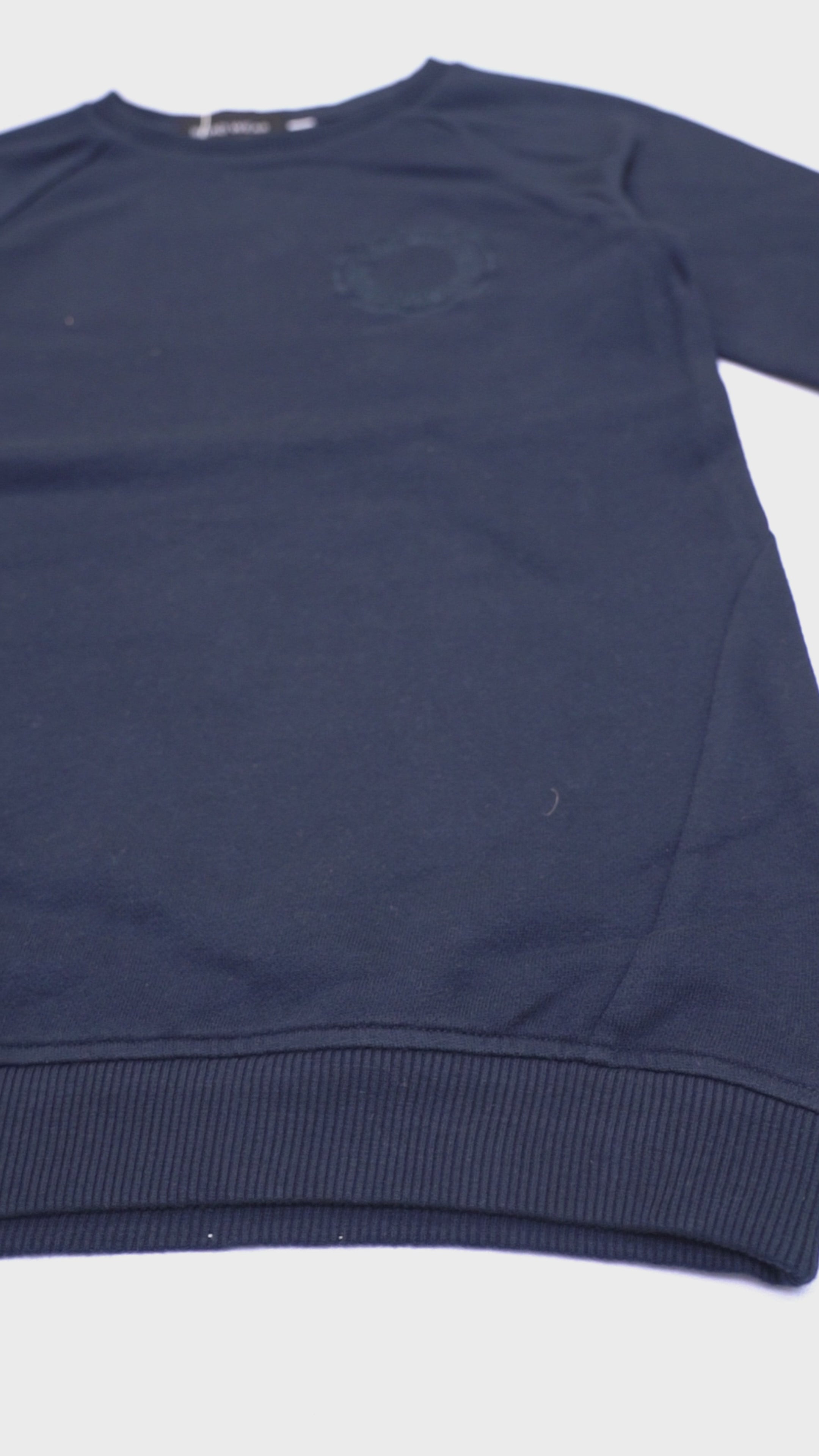 ROADWEAR Girls Long Sweatshirt With Embroided Logo