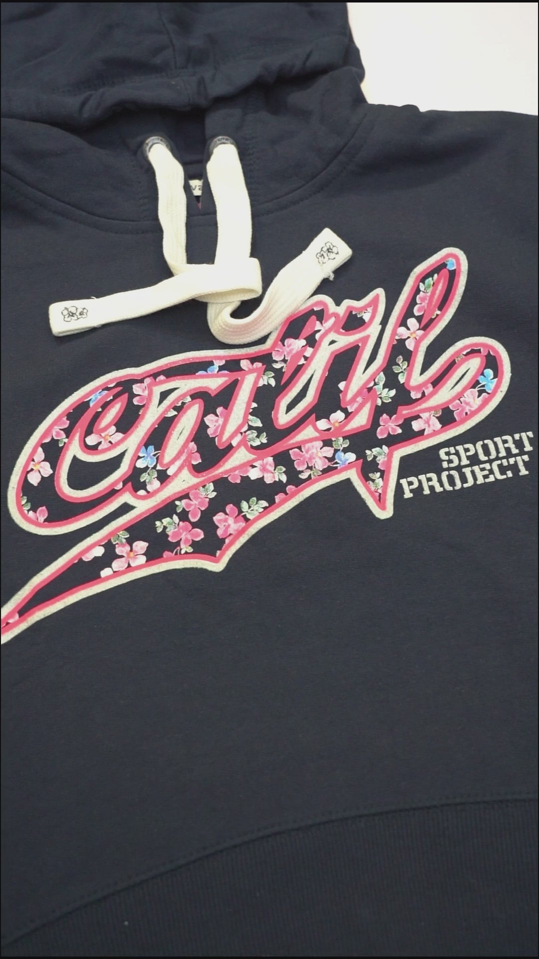 TERRANOVA Womens Floral Printed Hoodie