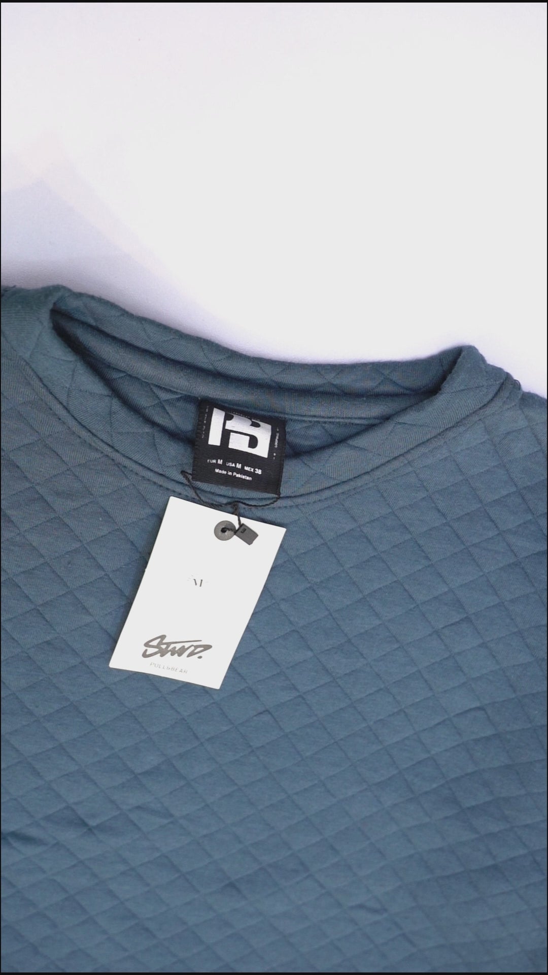 PB STWD Mens Textured CrewNeck Sweatshirt