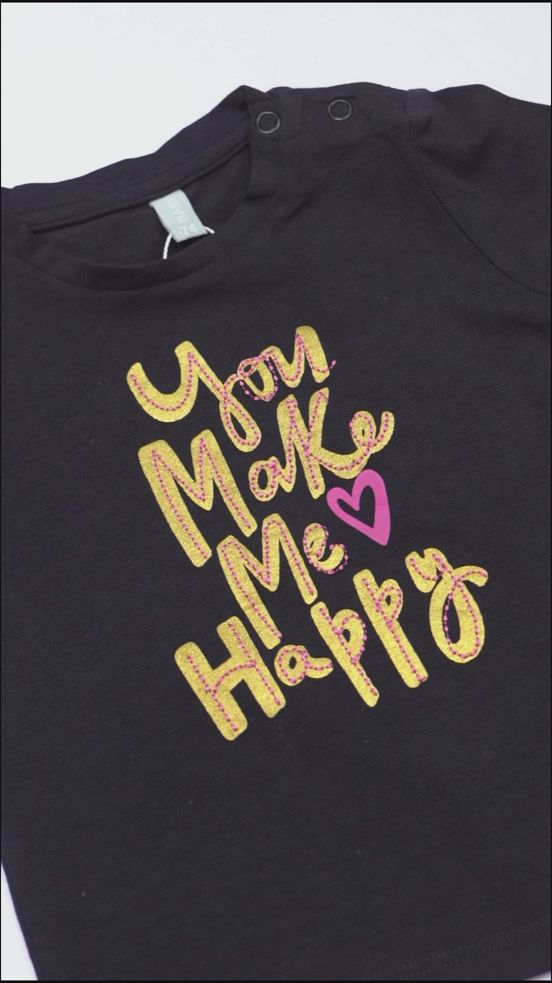 BABY GIRLS PRINTED FULL SLEEVED TEE