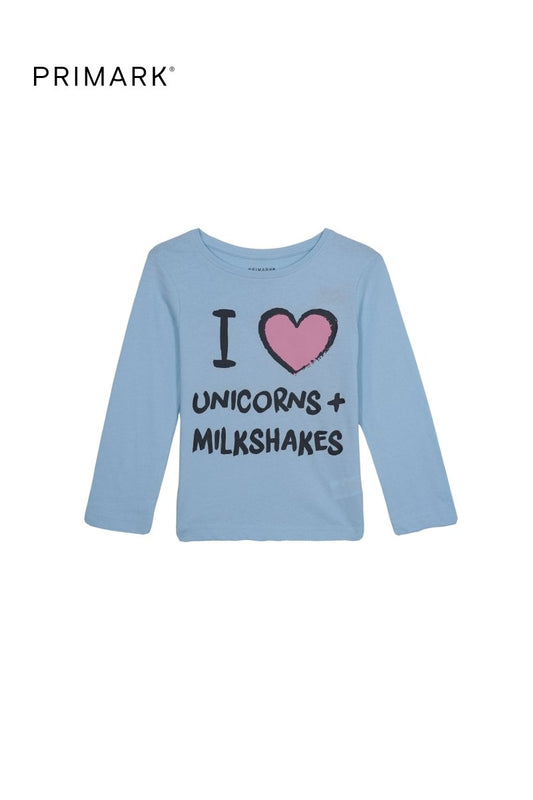 PRIMARK Kids’ HEART PRINTED T SHIRT - Smgarment's