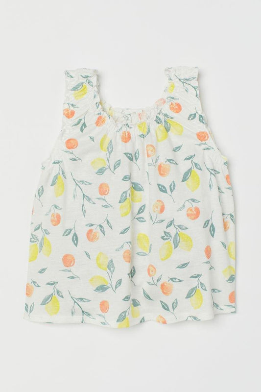 Printed Vest Top - SMgarment's