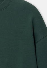 PULL & BEAR ROUND NECK - Sweatshirt - dark green - SMgarment's