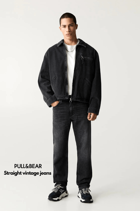 Pull & Bear Straight Vintage Jeans - Smgarment's