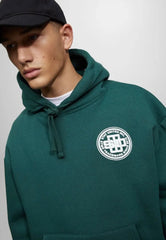 PULL&BEAR STWD Hoodie In Green - Smgarment's