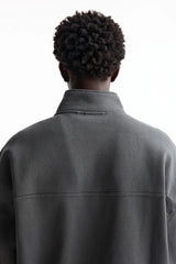 PULL&BEAR SWEATSHIRT WITH ZIP - UP COLLAR - SMgarment's