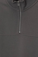 PULL&BEAR SWEATSHIRT WITH ZIP - UP COLLAR - SMgarment's
