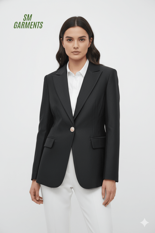 QQYE High Quality Women's Fashionable Office Blazer - Smgarment's