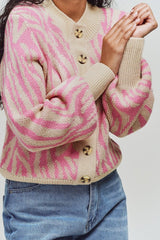 QR OAKRIDGE WOMENS PRINTED CARDIGANS - Smgarment's