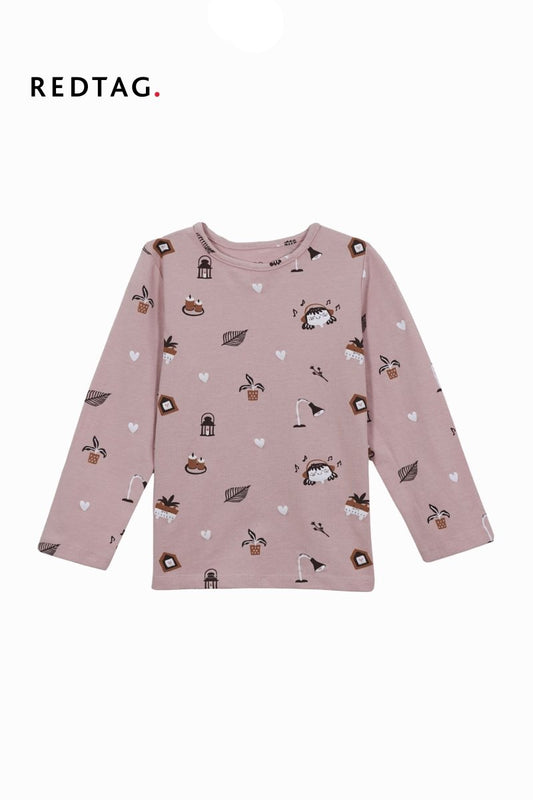 RED TAG GIRLS Printed T-Shirt - Smgarment's