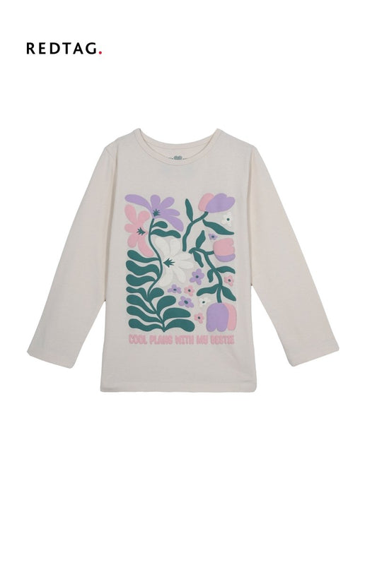 RED TAG GIRLS Printed T-Shirt - Smgarment's