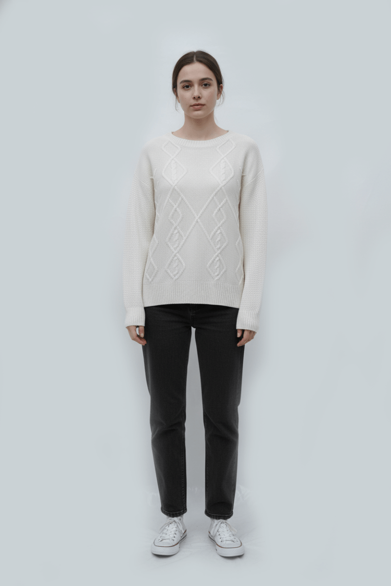 RED WOMENS FASHION SWEATER - Smgarment's