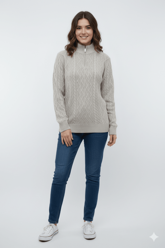 RED WOMENS FASHION SWEATER - Smgarment's
