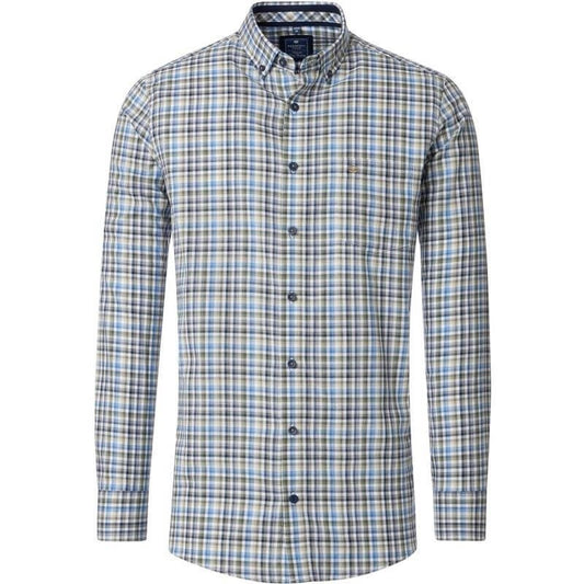 REDMOND Casual Men's Checkered Shirt - Smgarment's