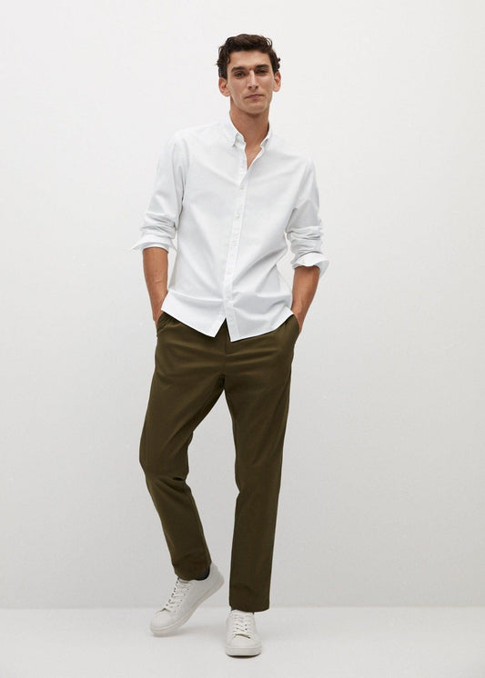 Regular Fit Oxford Cotton Shirt - SMgarment's